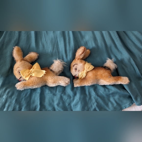 Vintage Steiff Bunnies - Picture 1 of 9